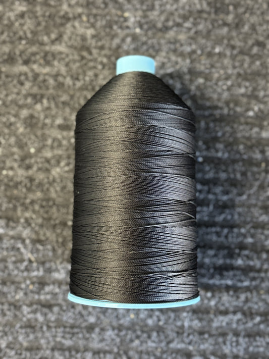 Coats Dabond V207/Metric 12 - Black 2000M spools