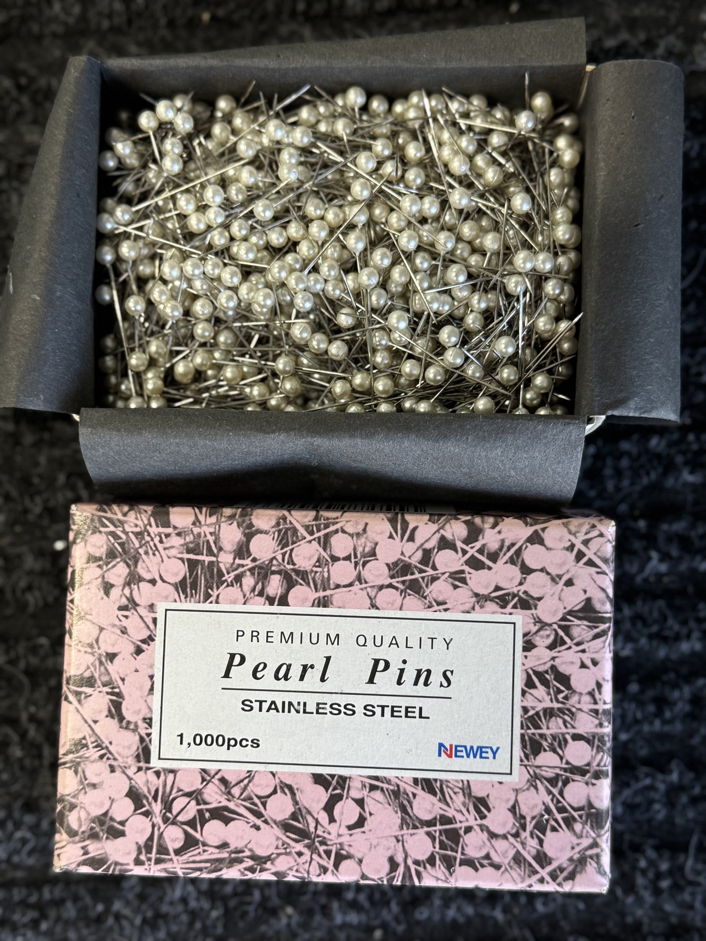 Newey Brand Pearl Pins –