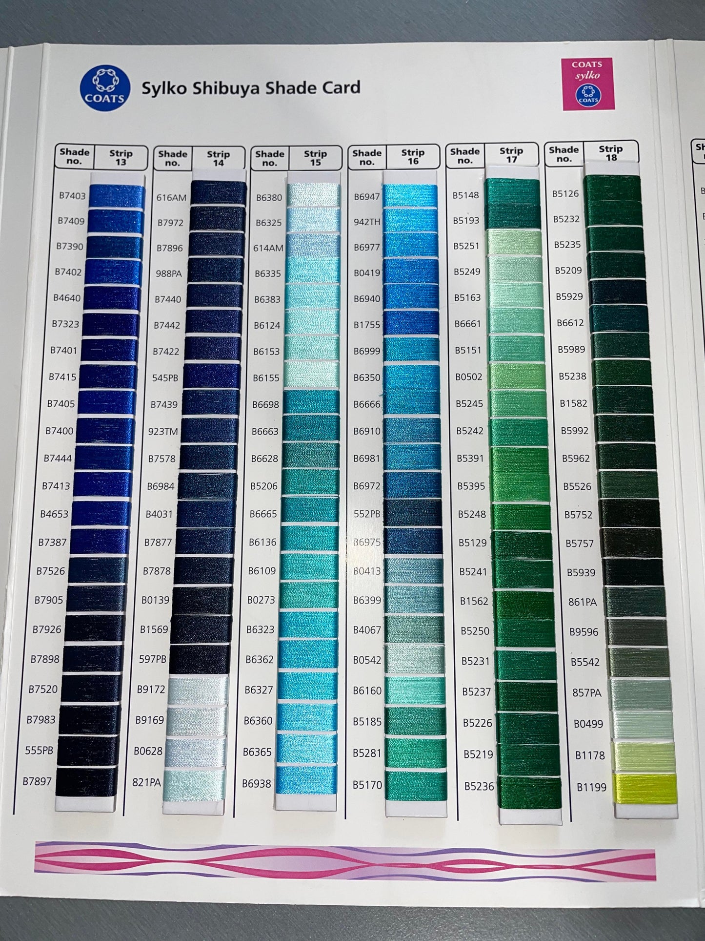 Coats sylko trilobal polyester thread for sewing embroidery