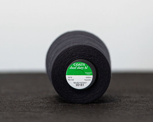 Coats dual duty black