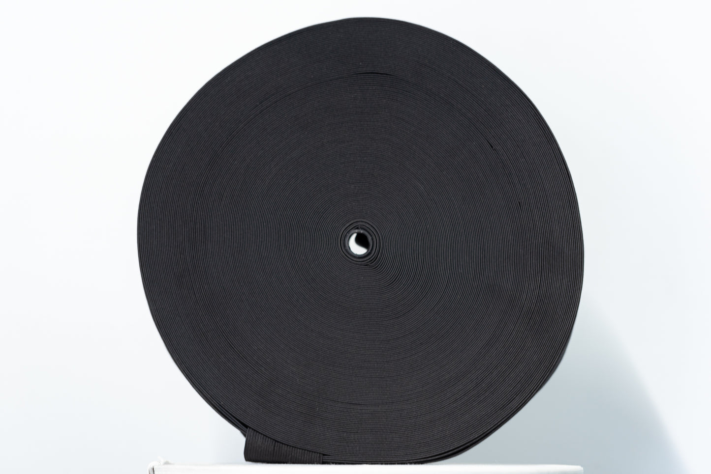 Knitted elastic black and white for sewing