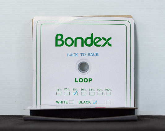 Back to back hook & loop 25mm