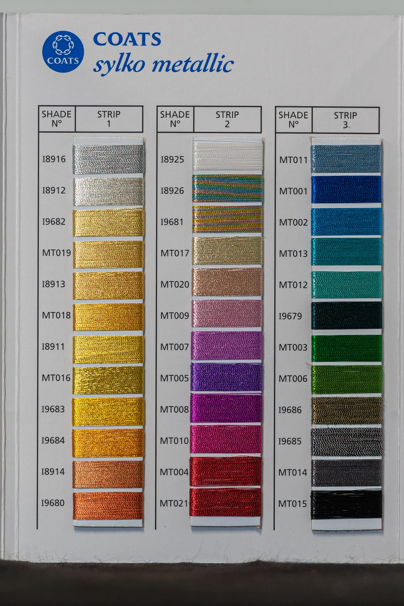 trilobal Coats Sylko polyester thread for sewing embroidery