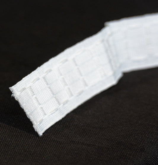 Narrow Pleat String Pocket Tape for curtain making