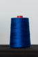 spun polyester-wrapped threads for sewing