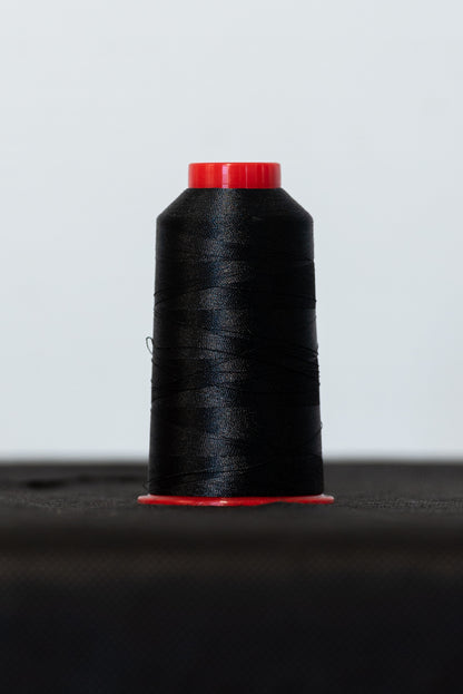 trilobal Coats Sylko polyester thread for sewing embroidery - black